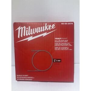 Milwaukee Tool 48-53-2579 1/4 In. X 25 Ft. Bulb Head Replacement Drain Cleaning